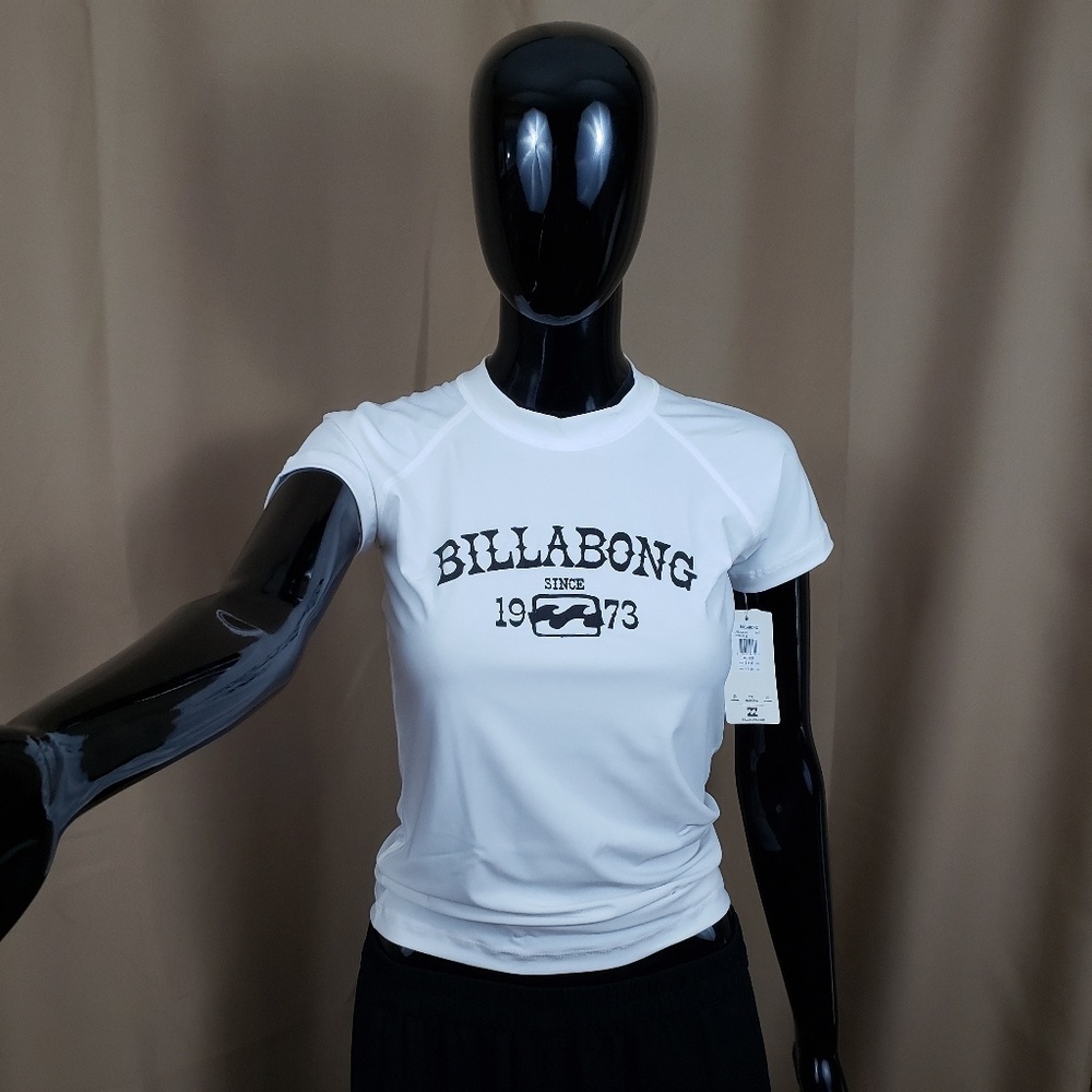 Billabong | Core SS |  Medium White Logo T-Shirt
